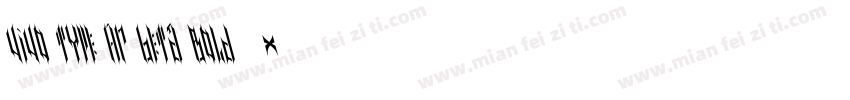 vivo type AR beta Bold字体字体转换